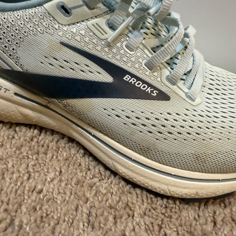 Brooks Ghost 14 Shoes Womens Size 9 Blue Gray Running Sneakers Cushioned‎ Road - Picture 2 of 10